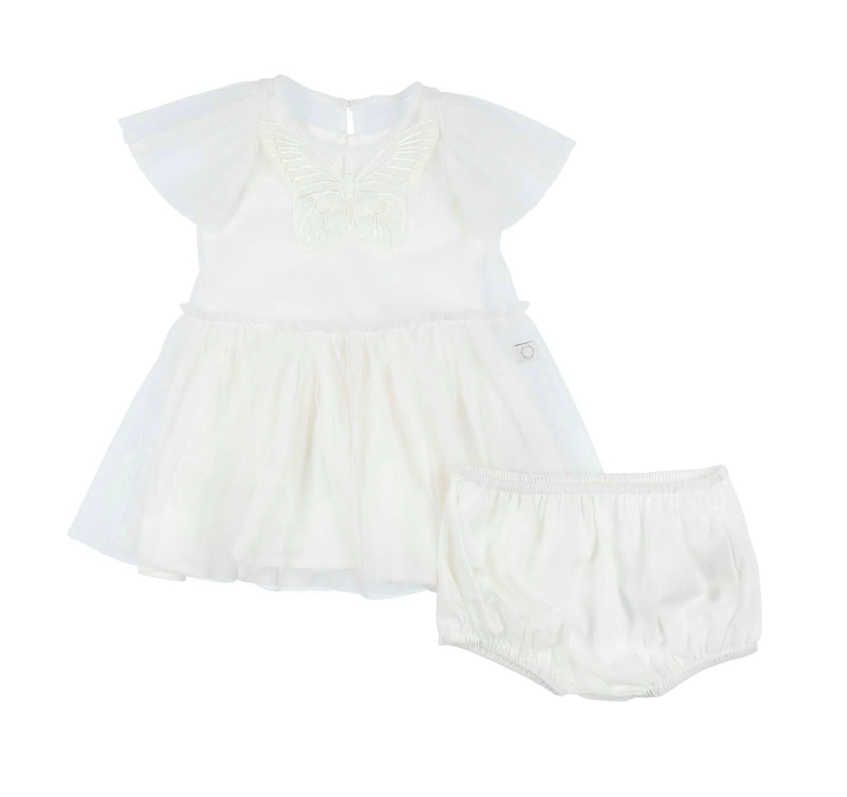 STELLA MCCARTNEY - Robe papillon & bloomer assorti - 18 mois