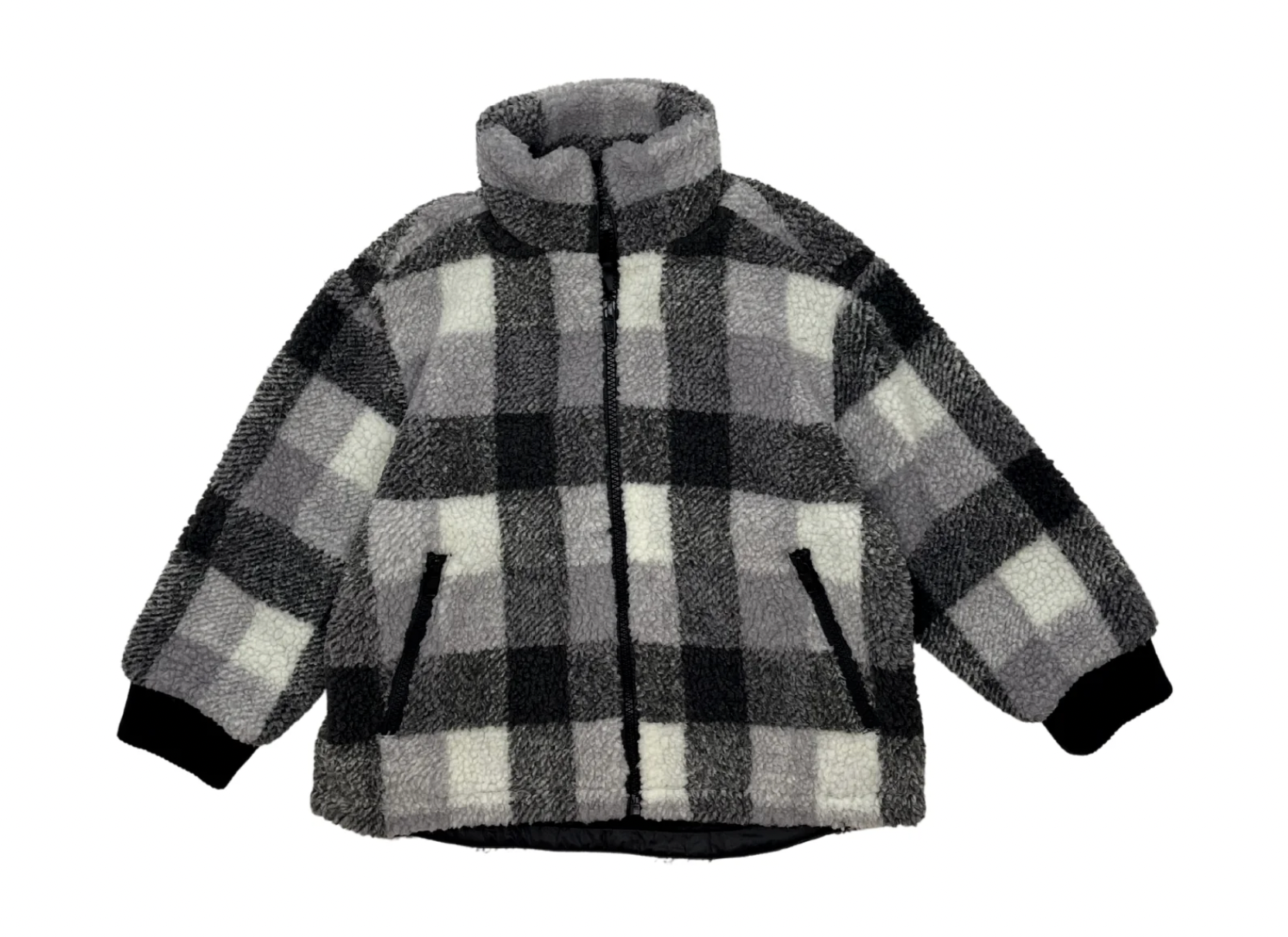 STELLA MCCARTNEY - Grau karierte Jacke - 2 Jahre alt