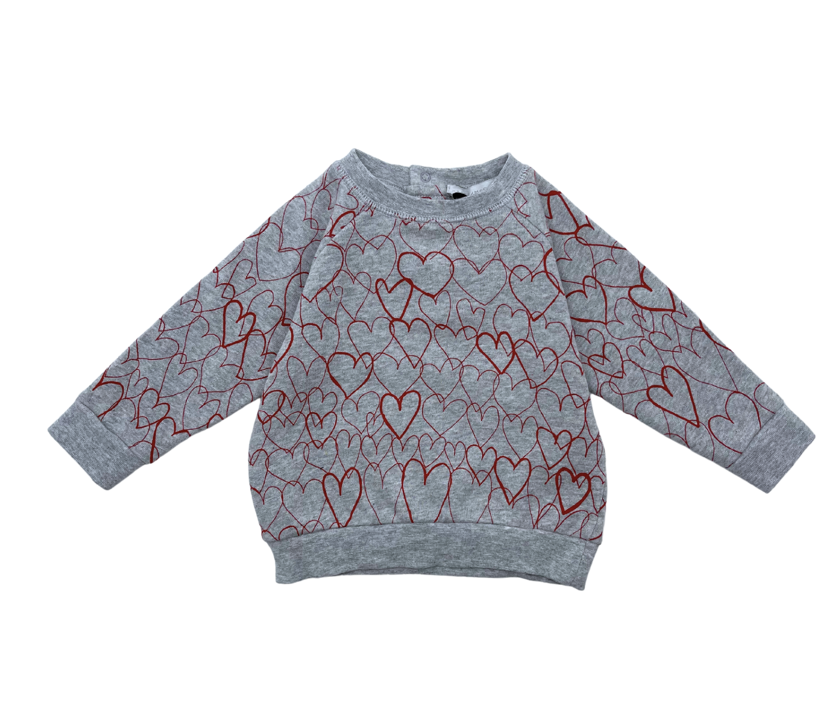 STELLA MCCARTNEY - Sweat coeurs - 6 mois