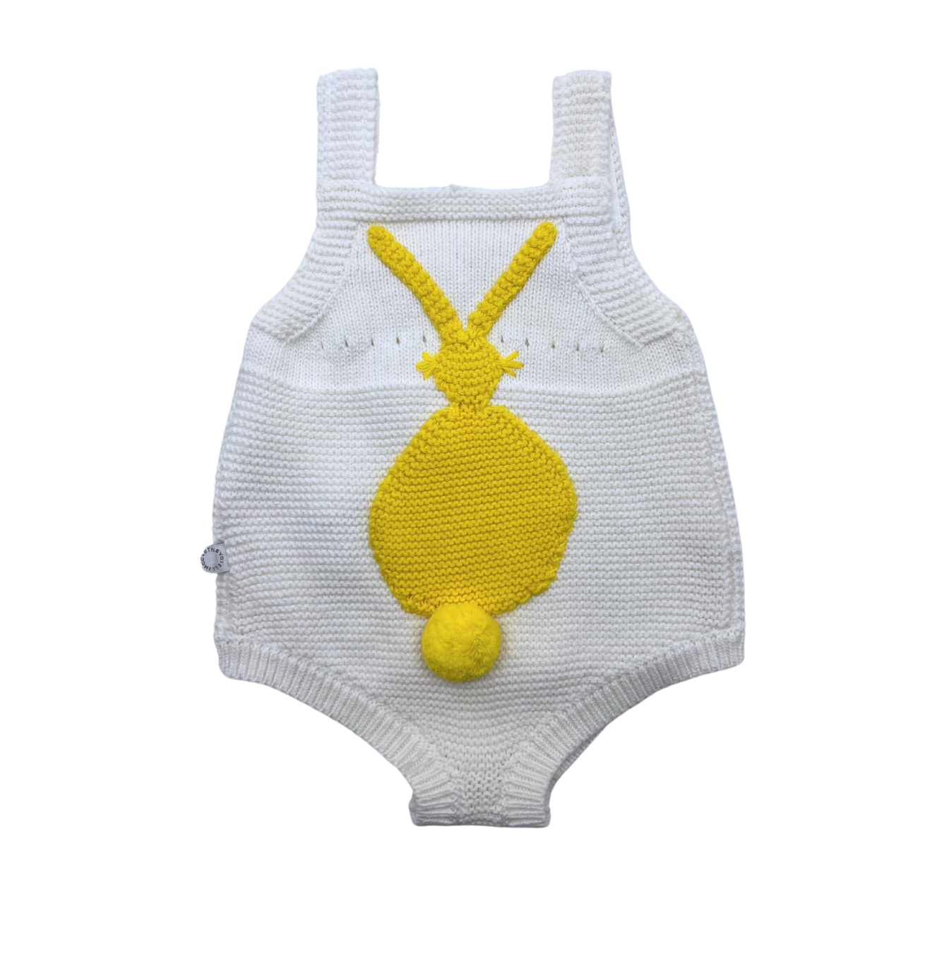 STELLA MCCARTNEY - BODY lapin jaune - 9 mois