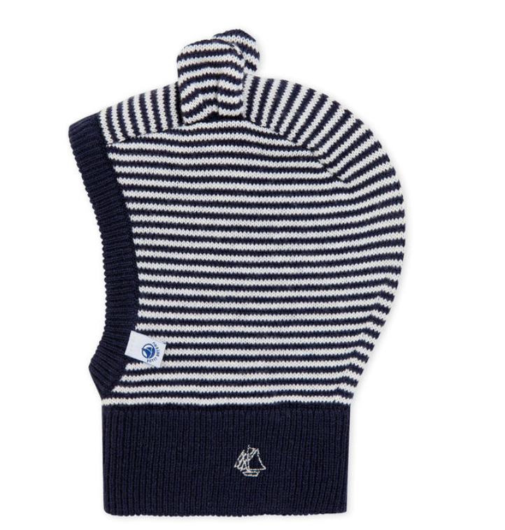 PETIT BATEAU - Balaclava with ears - 3/6 months