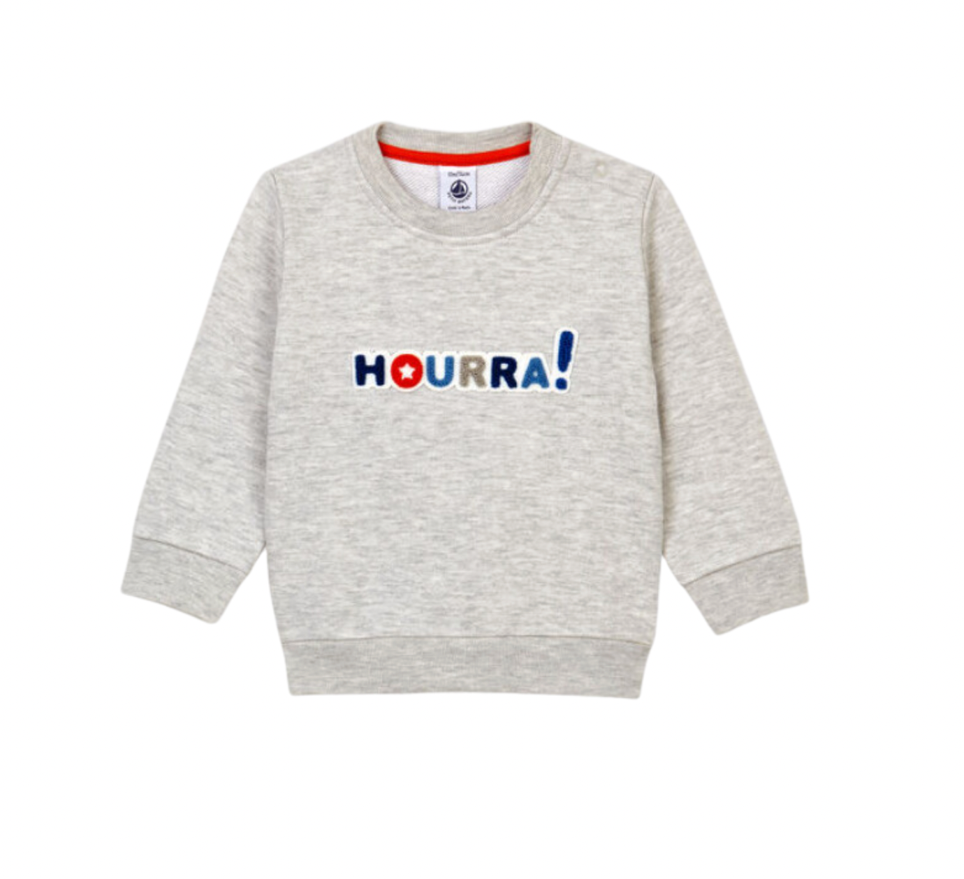 LITTLE BOAT - "Hurrah!" Sweatshirt - 12 months