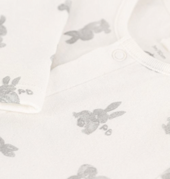 PETIT BOAT - Kaninchen-Schlafanzug - 12 Monate