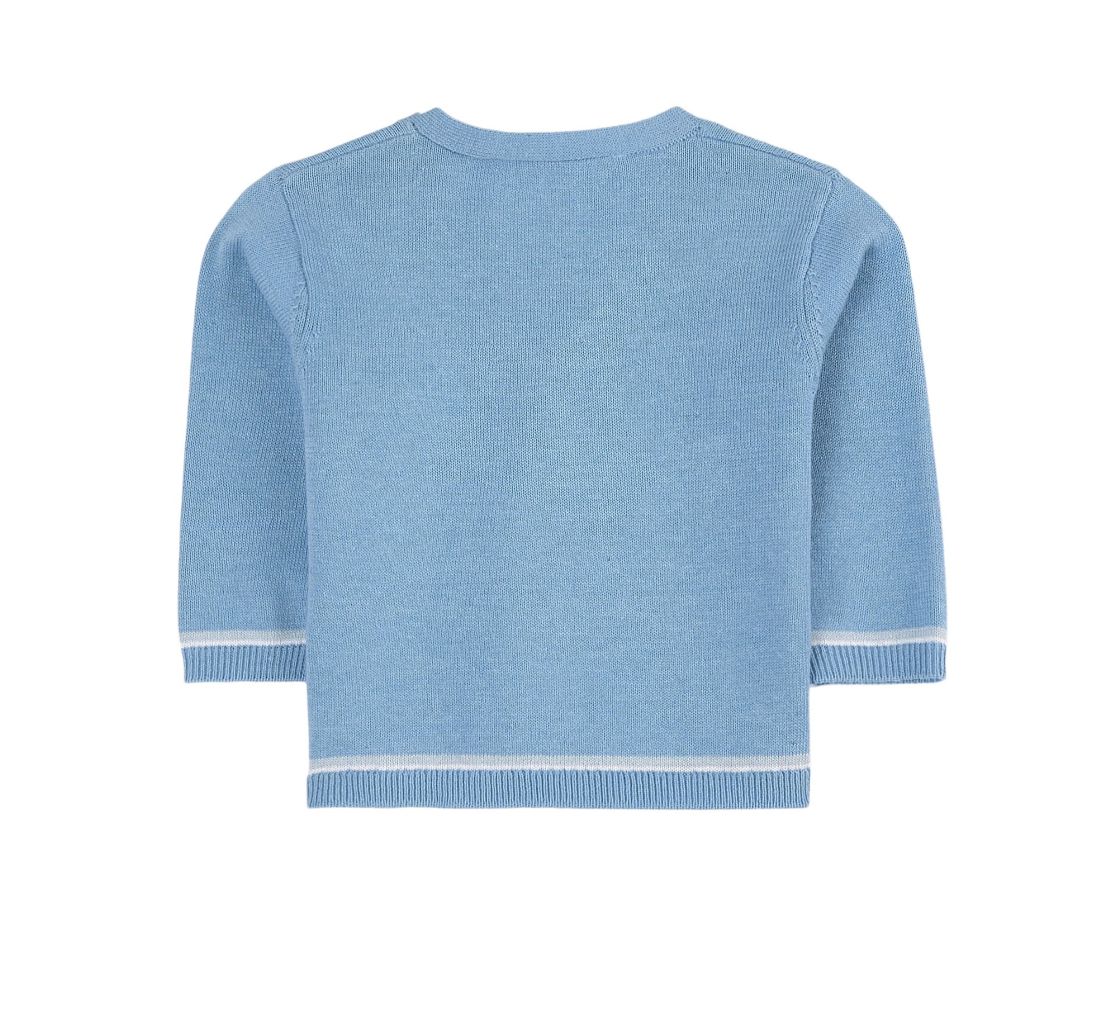 TARTINE & CHOCOLAT - Strickjacke aus Leinen und Baumwolle - 3 Monate