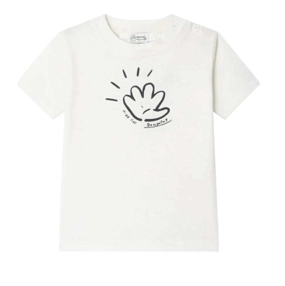 BONPOINT - T-shirt high five - 6 mois
