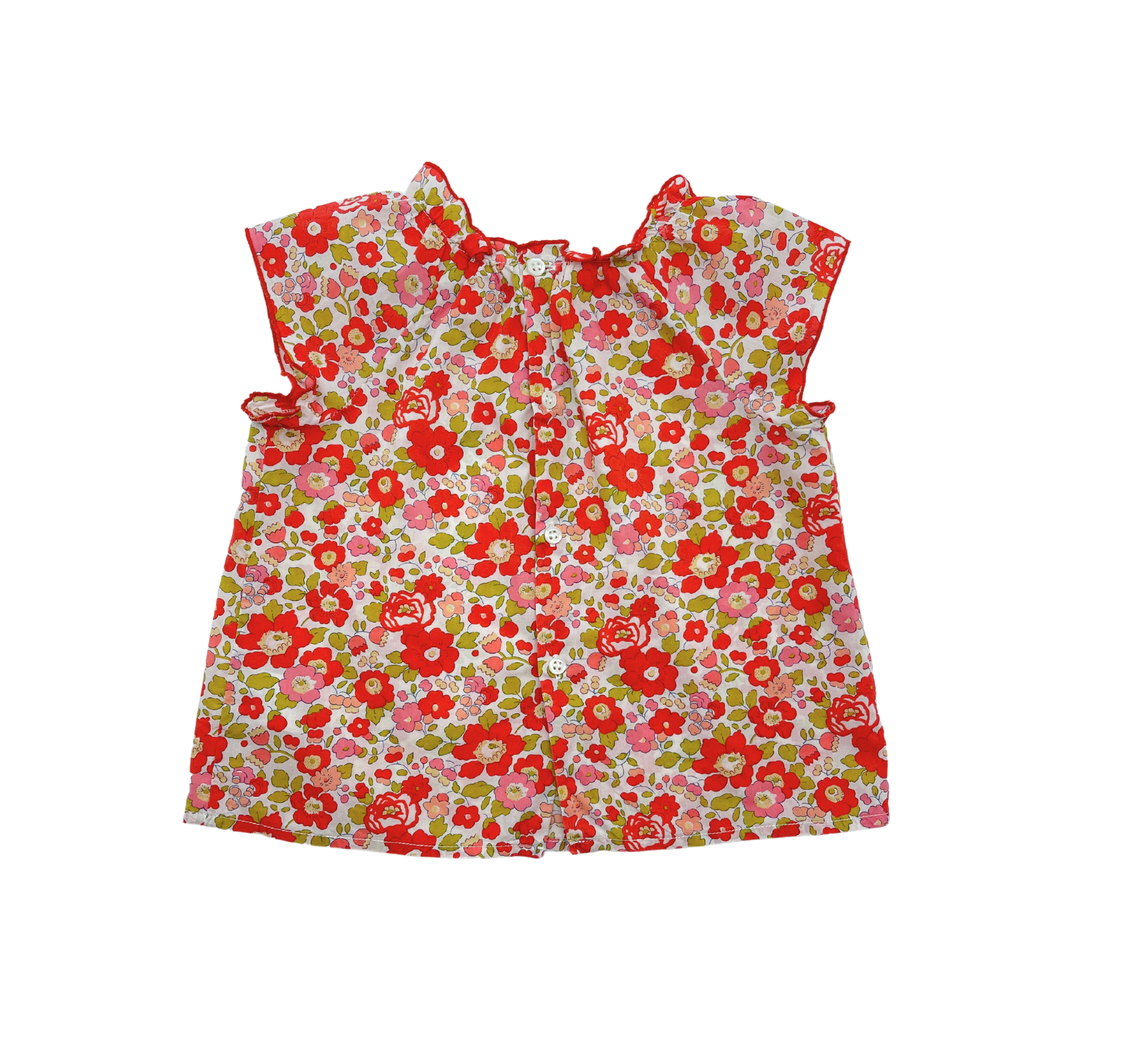 BONPOINT - Bluse mit Liberty-Blumenmuster - 18 Monate