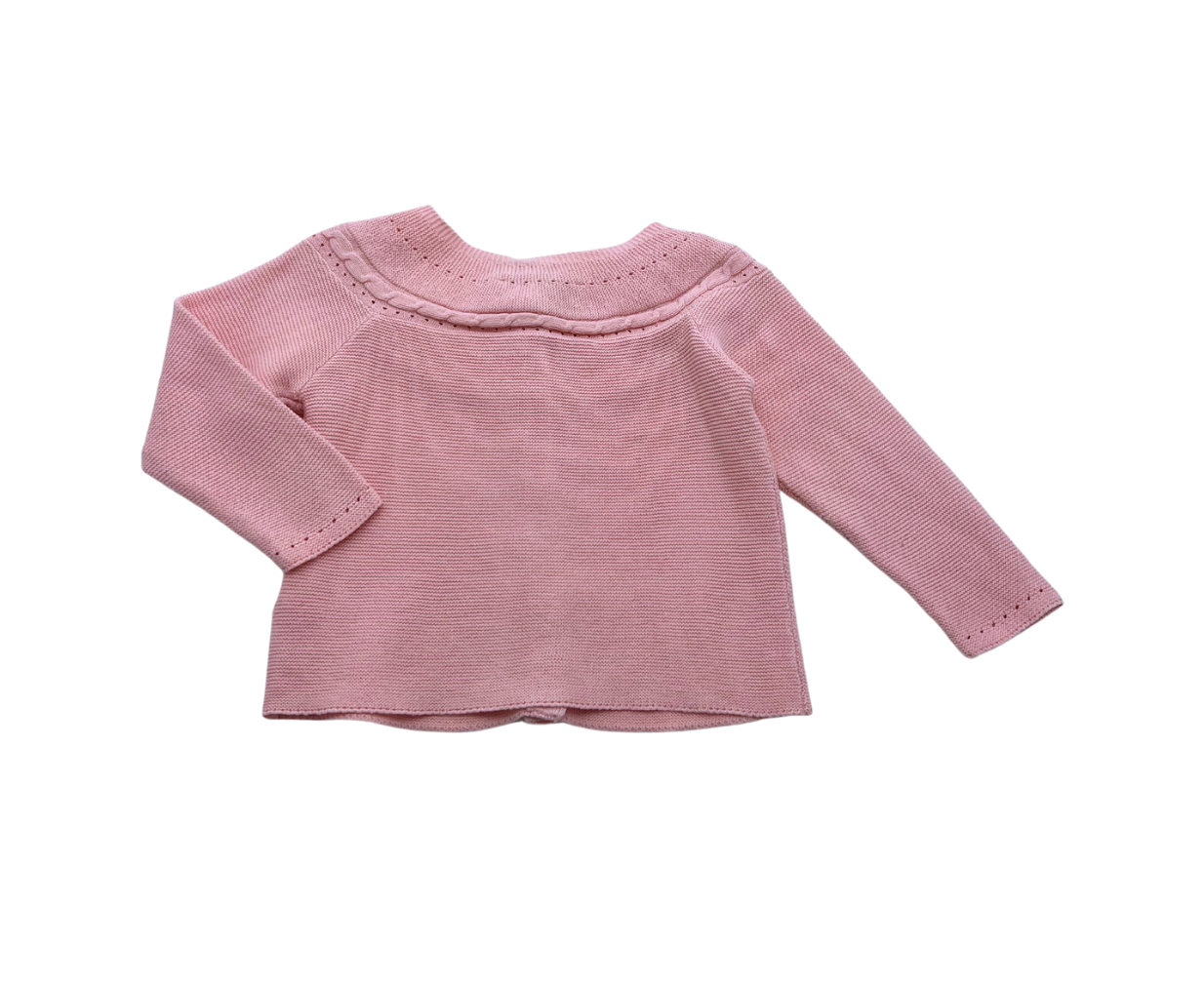 TARTINE & CHOCOLAT - Rosa Strickjacke - 1 Jahr alt