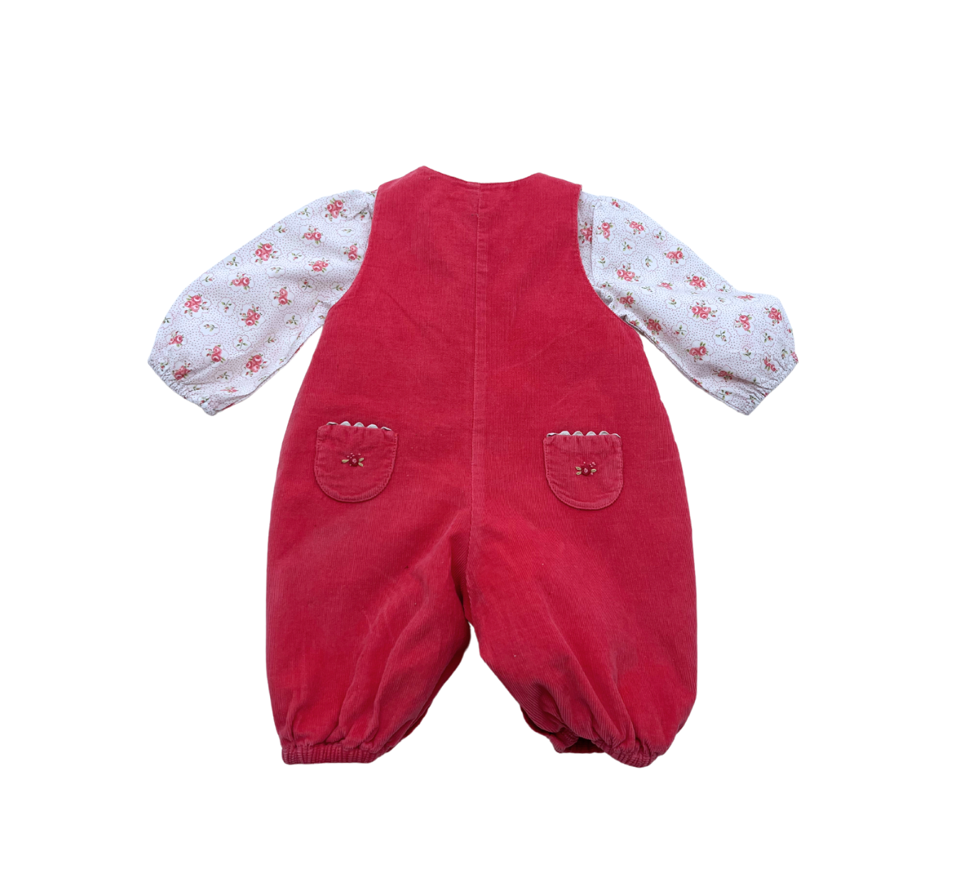 JACADI - Ensemble blouse & salopette - 1 mois