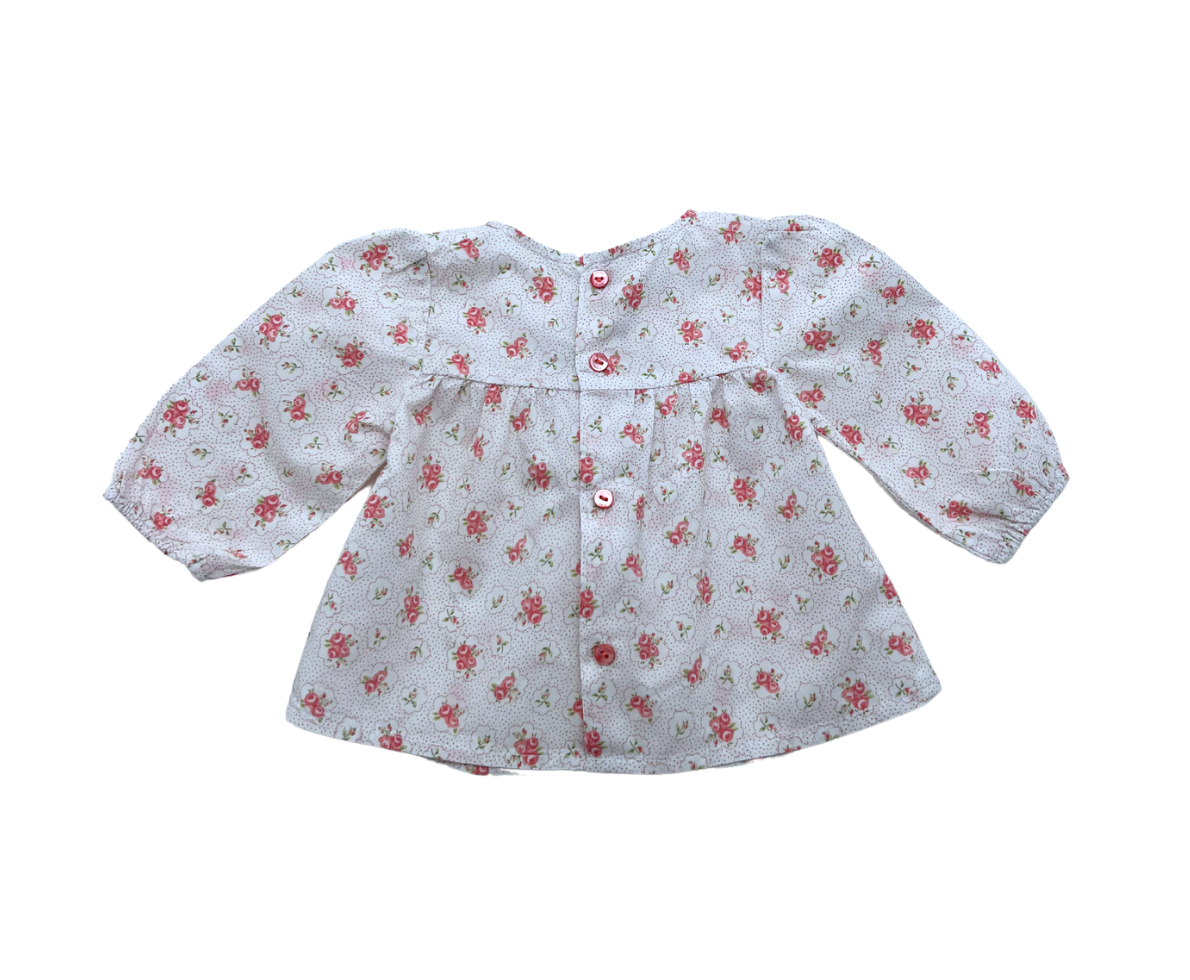 JACADI - Blouse & overalls set - 1 month