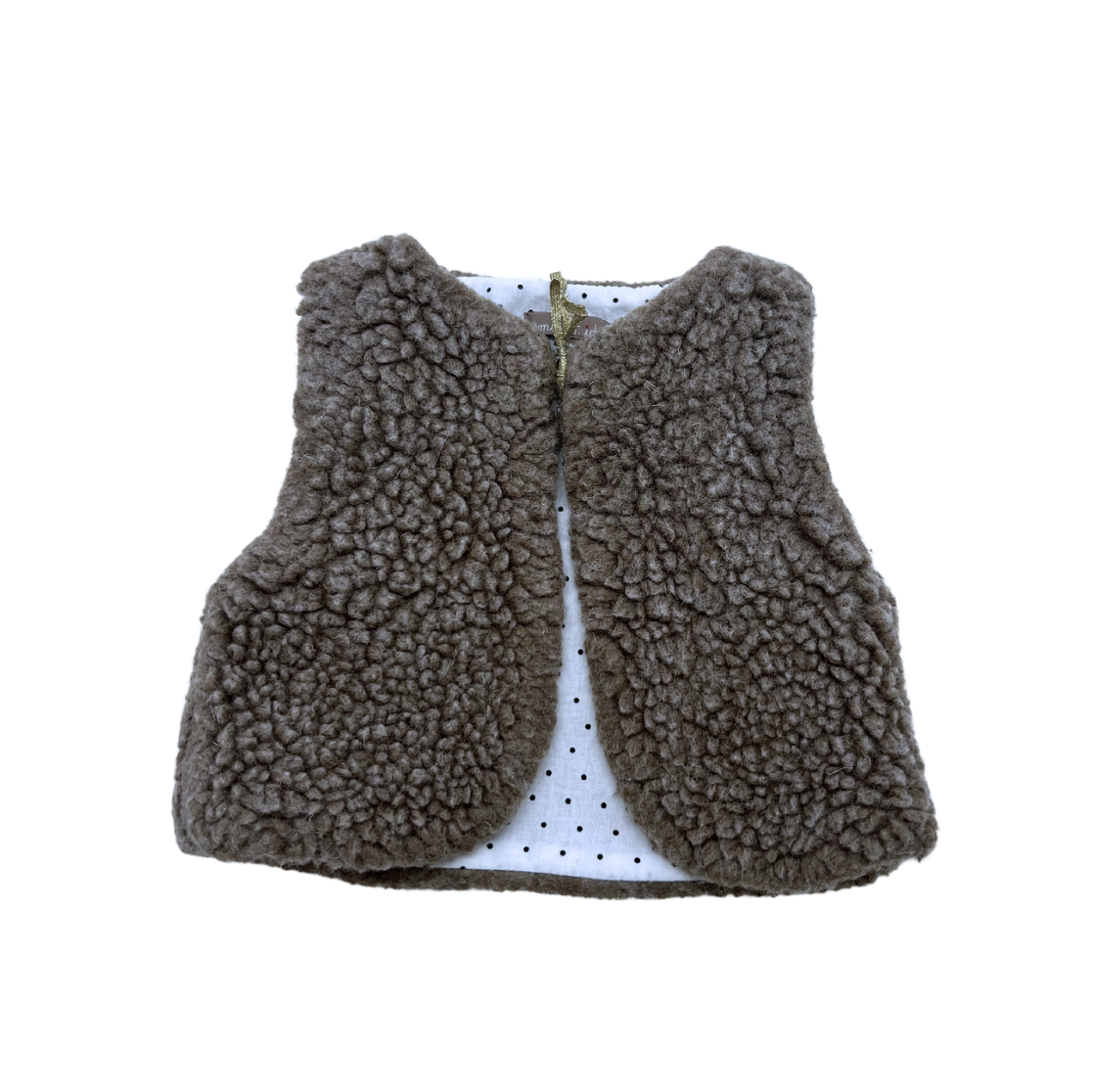 EMILE ET IDA - Veste sans manches en laine - 6 mois