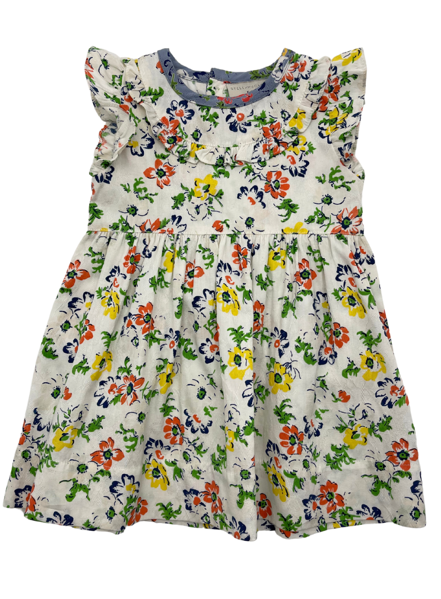 STELLA MCCARTNEY - Robe et bloomer à fleurs - 6 mois