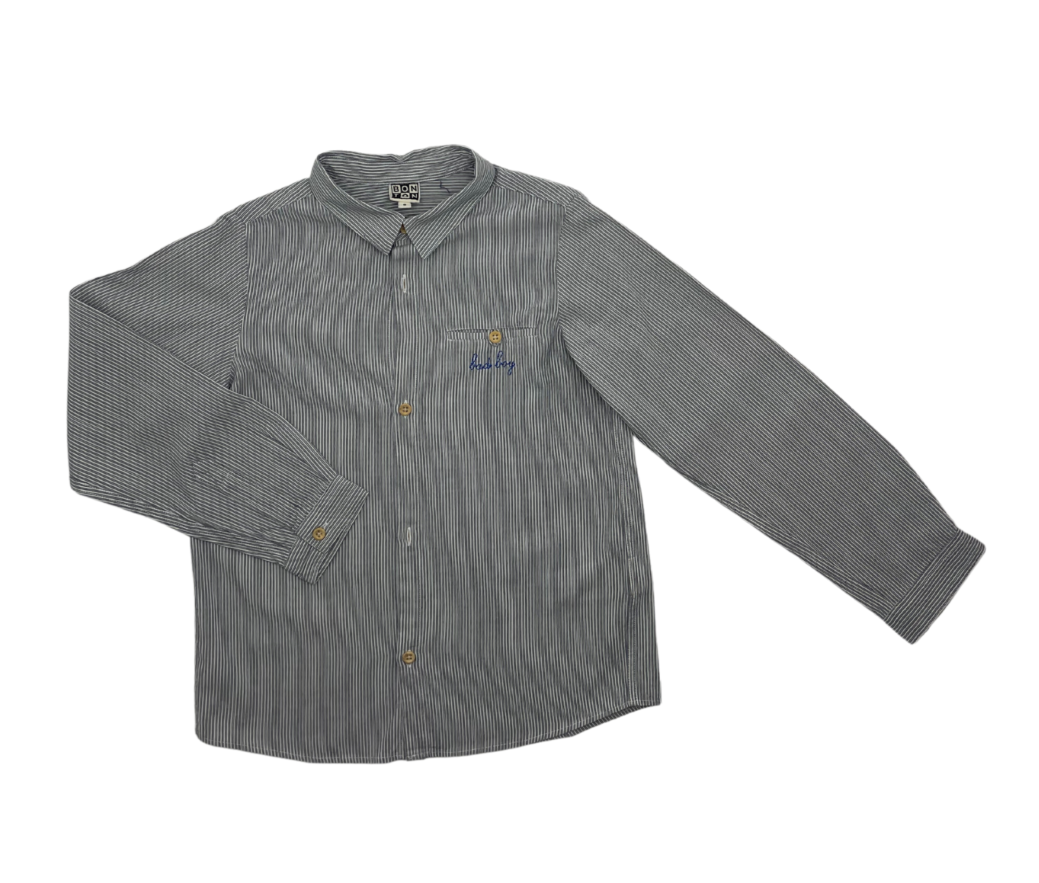 BONTON - Chemise rayée "bad boy" - 8 ans