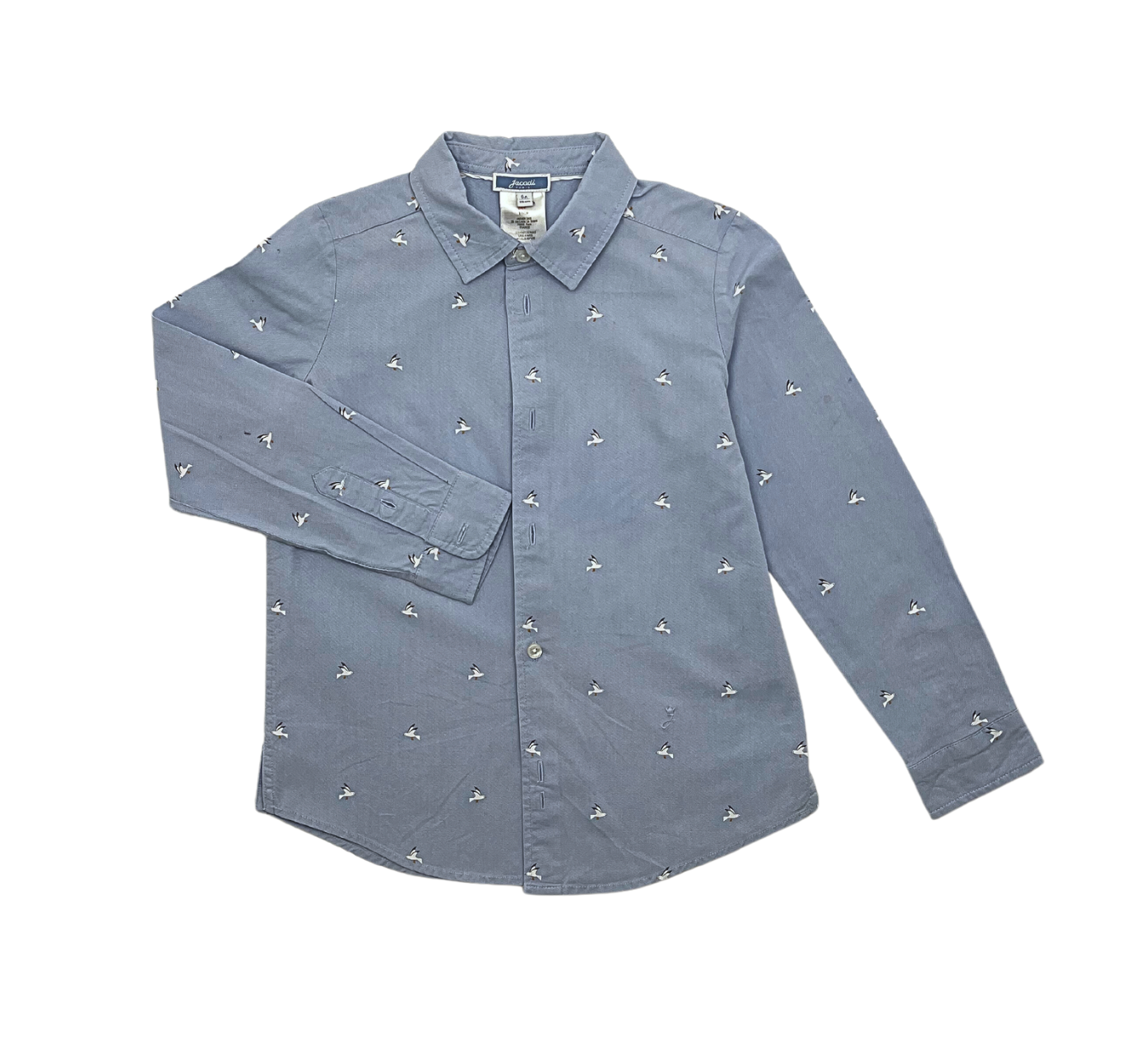 JACADI - Chemise à motifs oiseaux - 6 ans