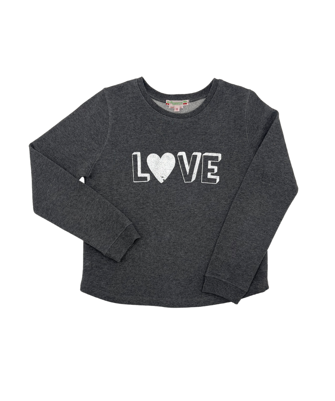 BONPOINT - Love-Sweatshirt - 8 Jahre alt