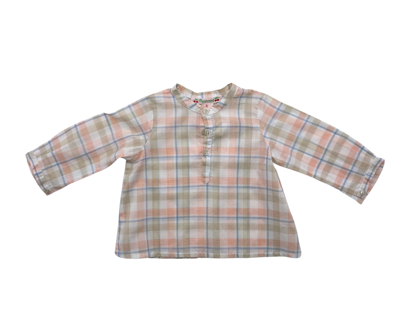 BONPOINT - Gestreiftes Hemd - 6 Monate