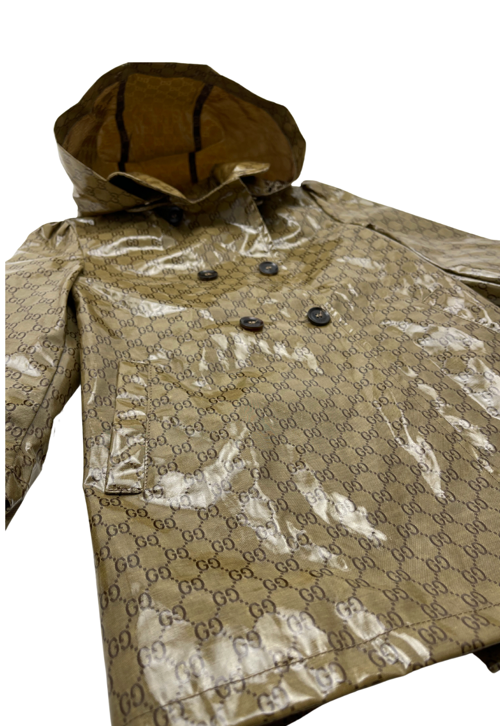 GUCCI - Regenmantel mit GG-Logo - 18/24 Monate