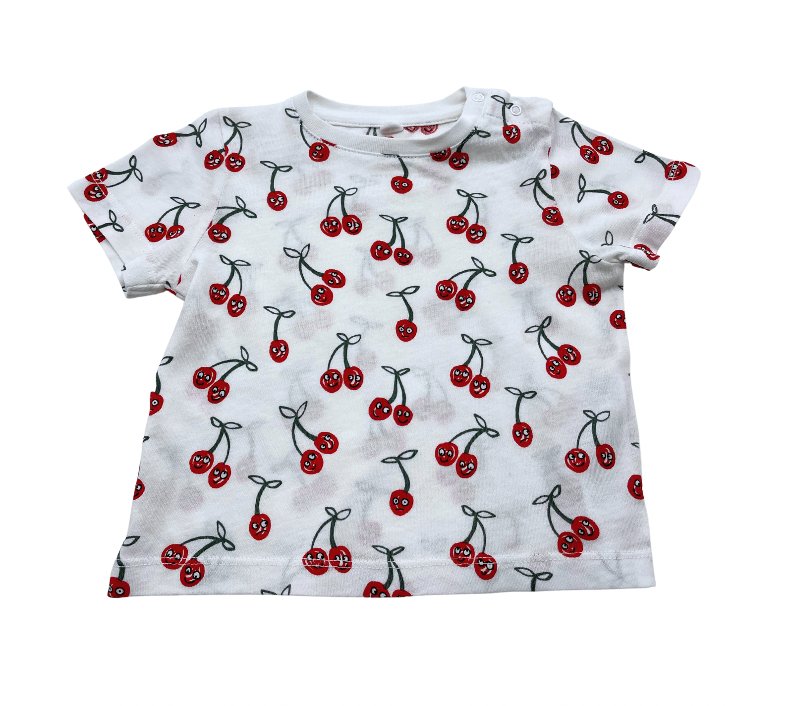 STELLA MCCARTNEY - Kirsch-T-Shirt - 9 Monate