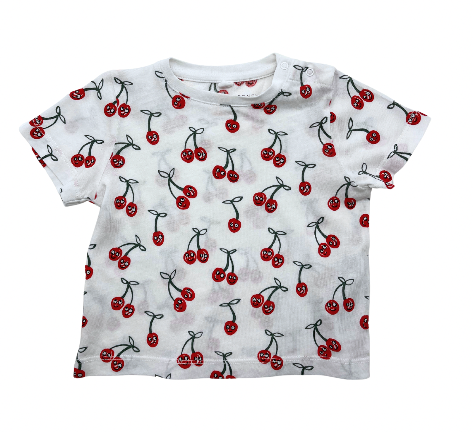 STELLA MCCARTNEY - Kirsch-T-Shirt - 9 Monate