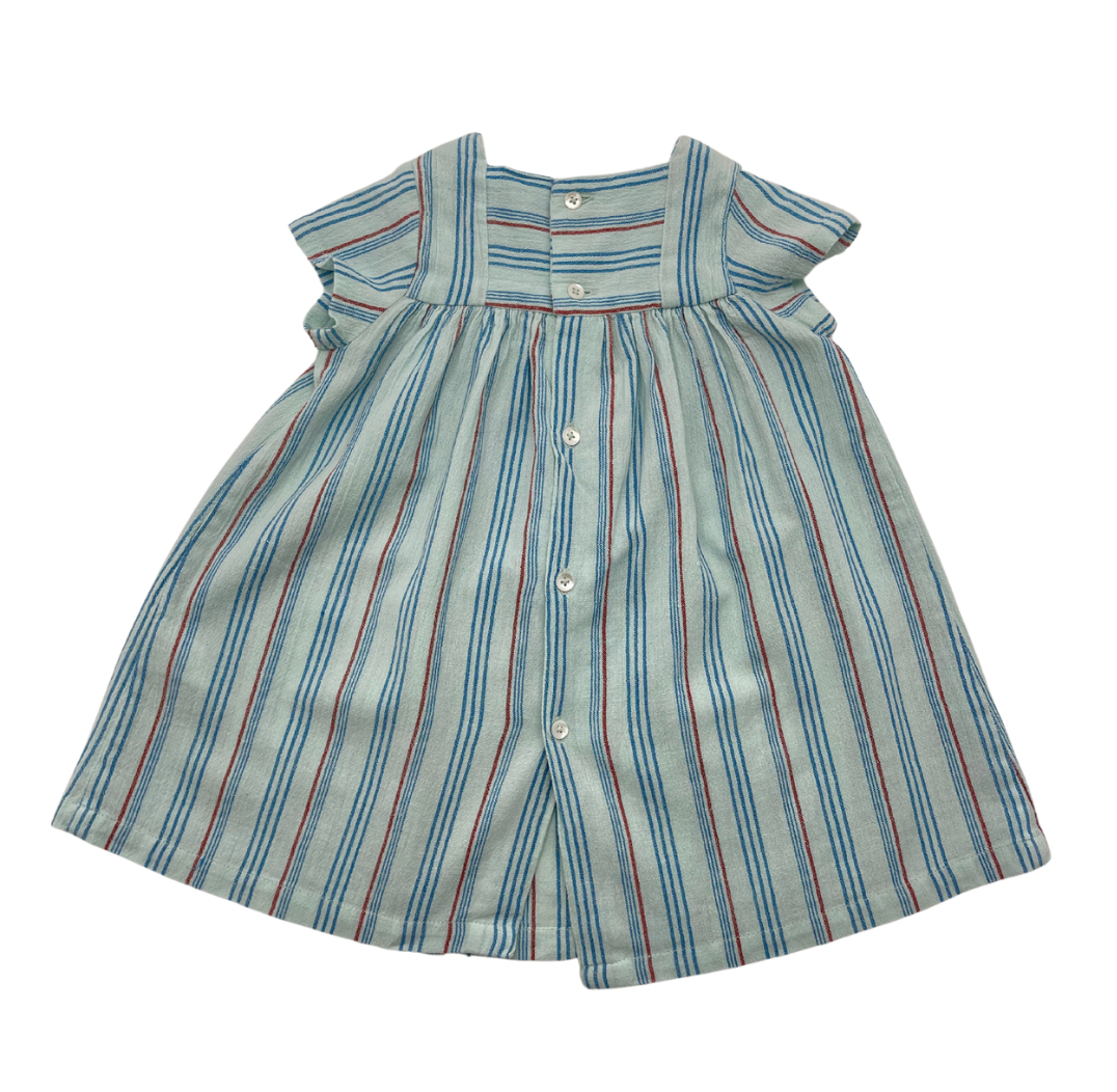BONTON - Striped dress - 18 months