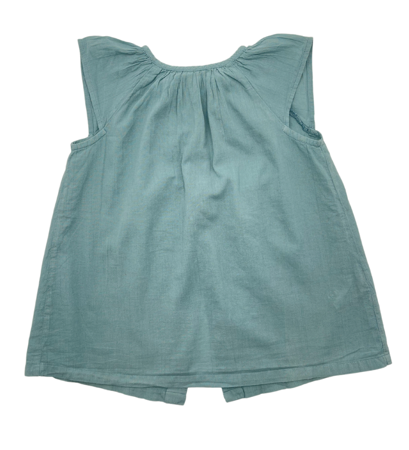 BONTON - Robe bleu/vert - 18 mois