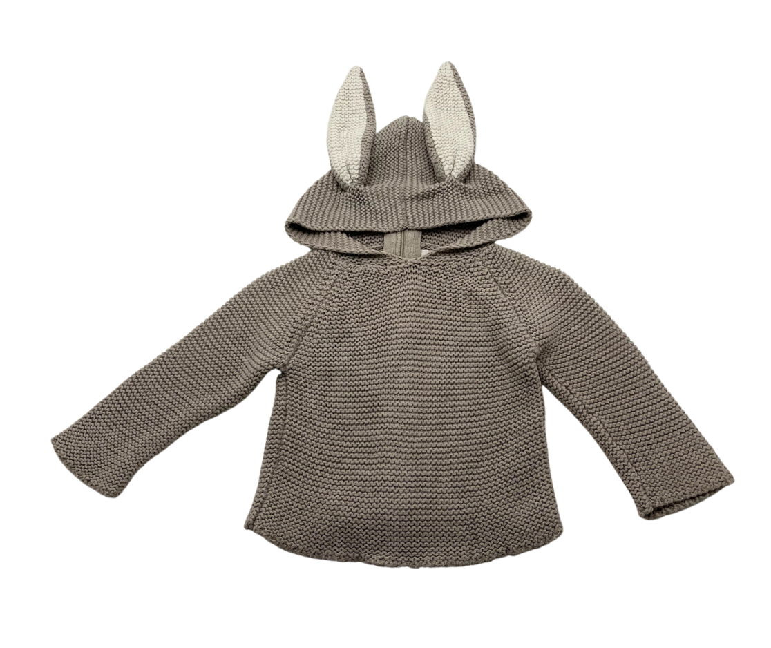 OEUF NYC - Sweat à capuche lapin - 6 mois