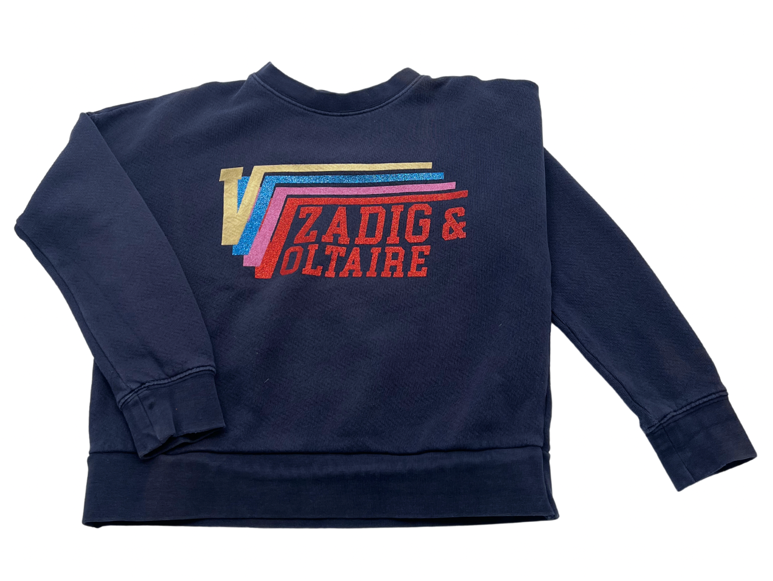 ZADIG & VOLTAIRE - Pailletten-Sweatshirt - 8 Jahre