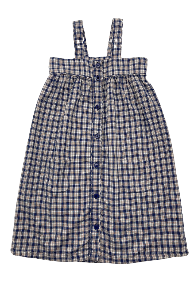 LOUIS LOUISE - Robe à carreaux - 8 ans