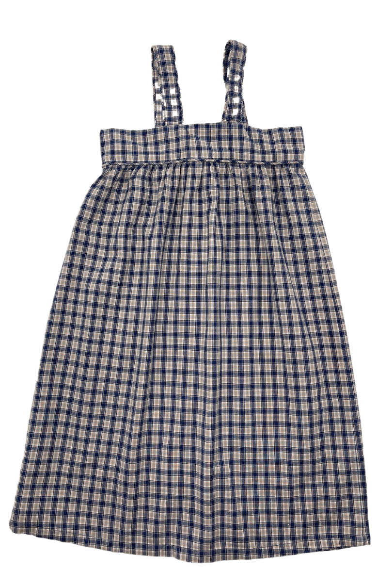 LOUIS LOUISE - Robe à carreaux - 8 ans