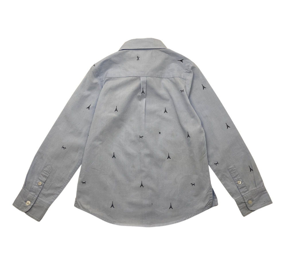 JACADI - Chemise Tour Eiffel - 5 ans
