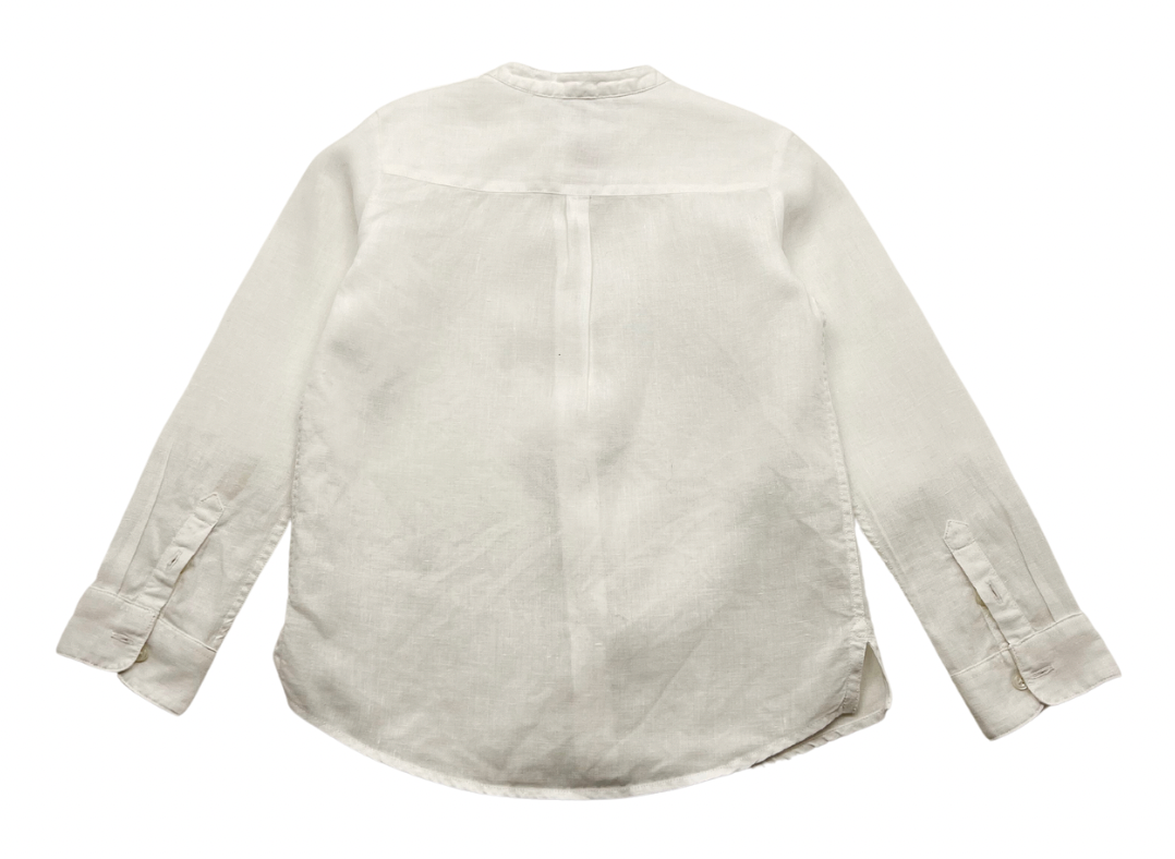JACADI - Chemise blanche en lin - 8 ans