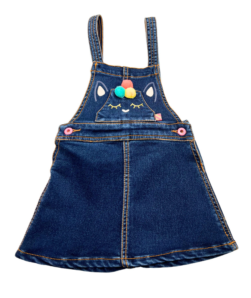 BILLIE BLUSH - Jeanskleid - 18 Monate