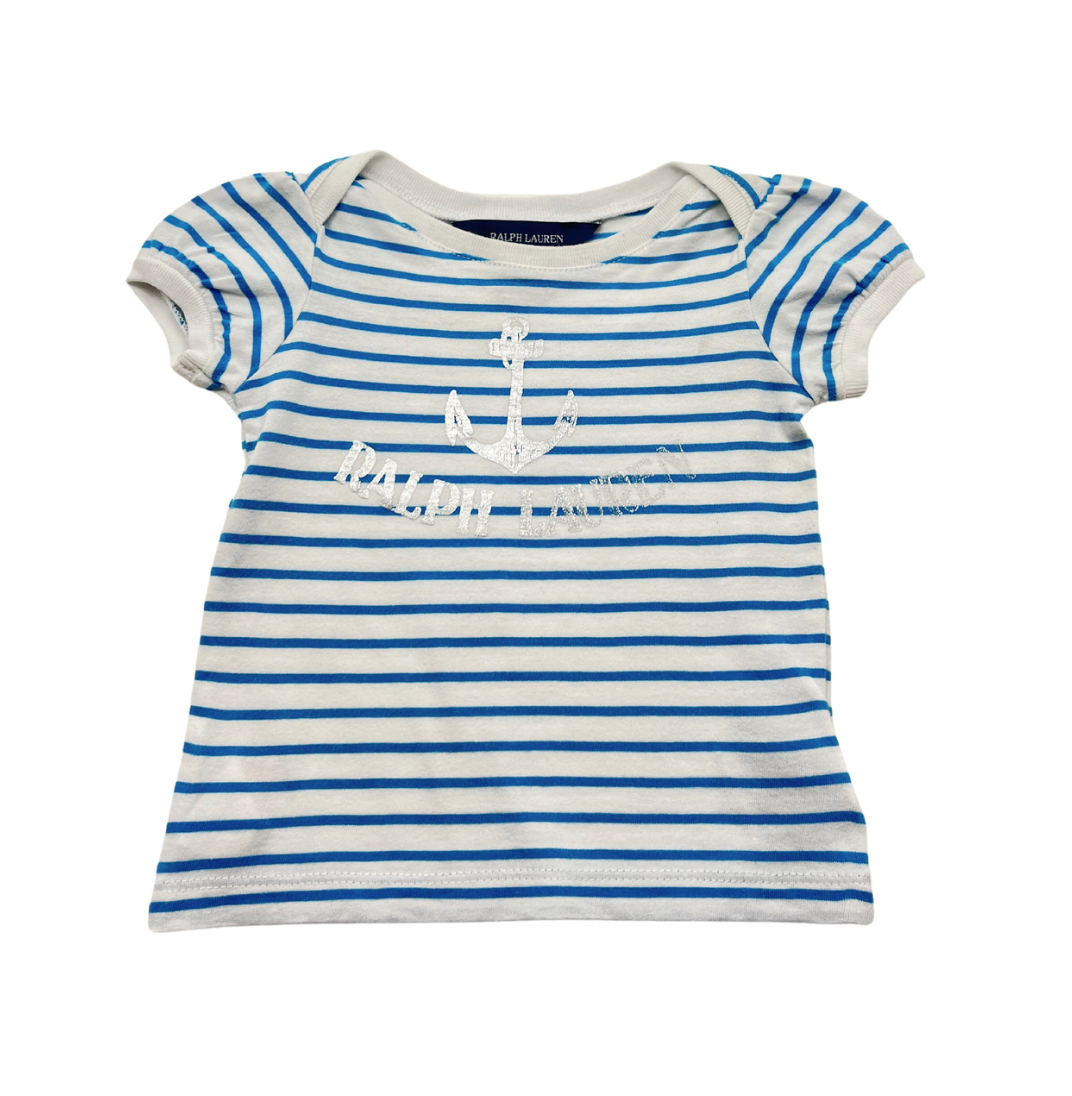 RALPH LAUREN - Anker-T-Shirt - 9 Monate