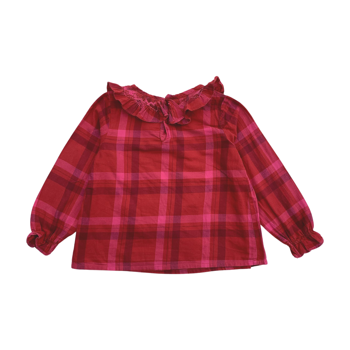 JACADI - BLOUSE - ROUGE, ROSE - 4 ANS