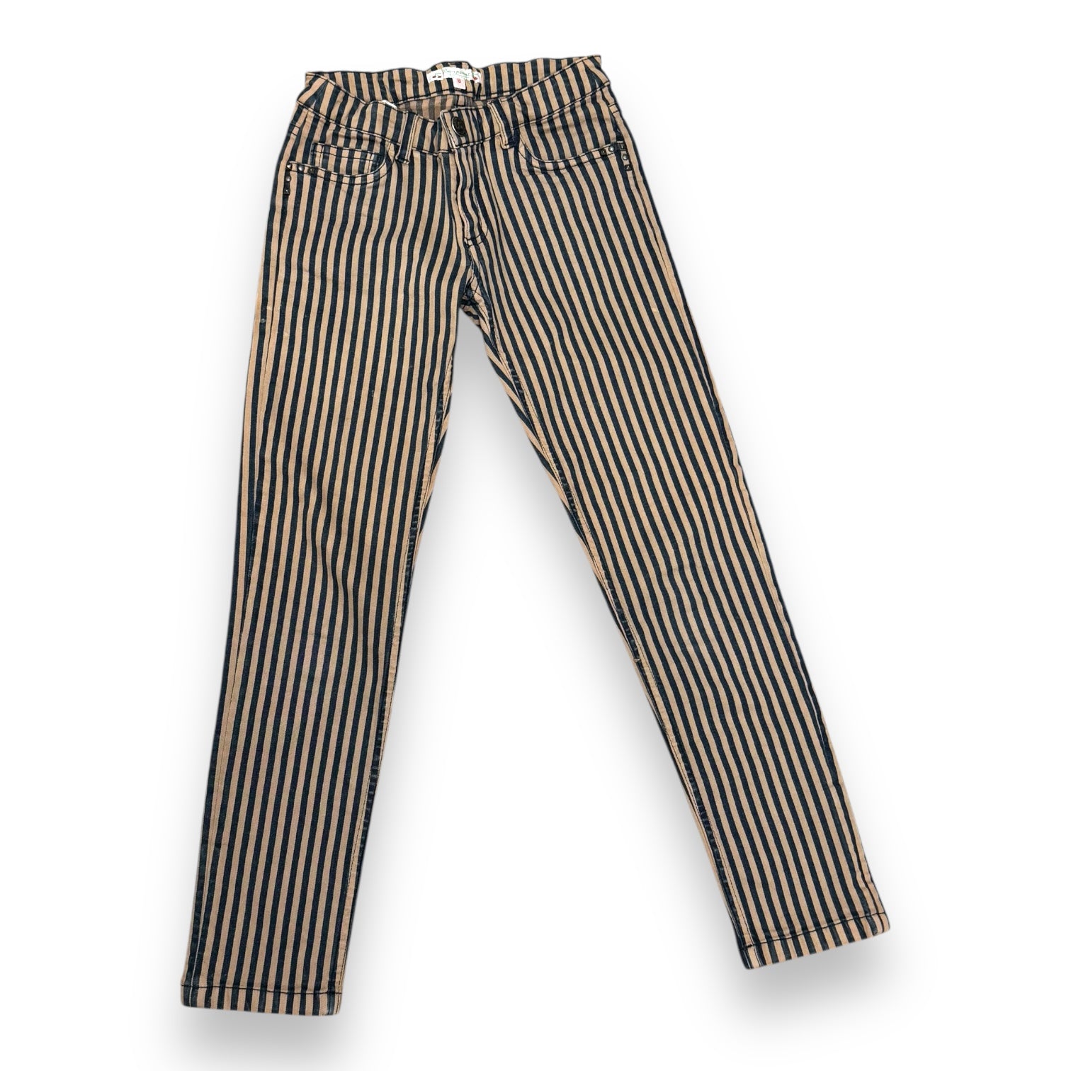 BONPOINT - BRAUN, SCHWARZE HOSEN - 8 JAHRE