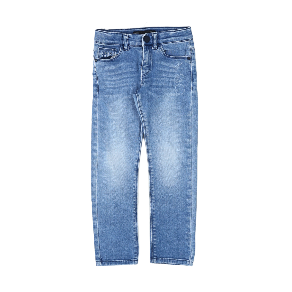 IKKS - PANTALON - BLEU - 6 ANS