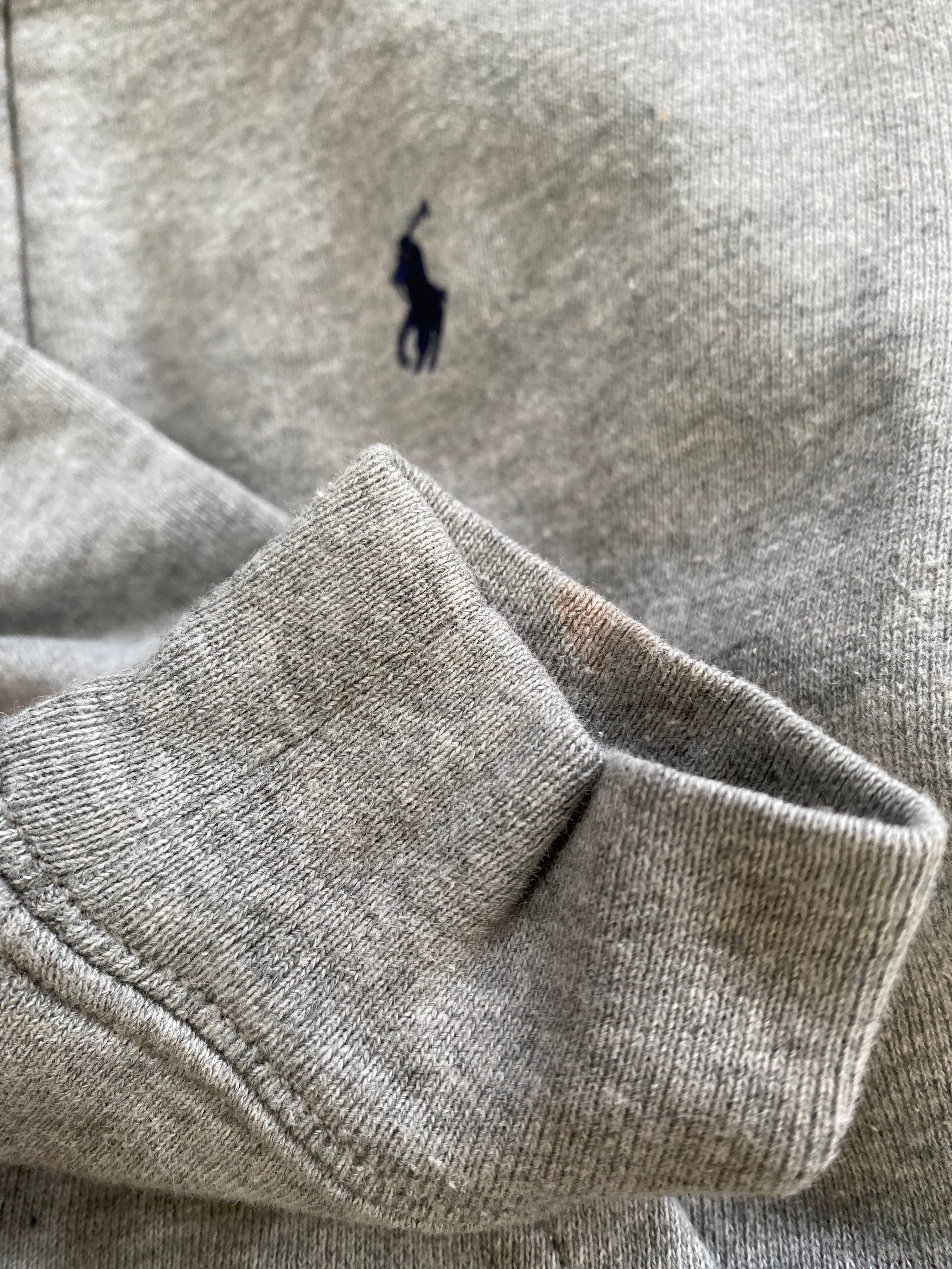 RALPH LAUREN - SWEAT - GRIS - 24 MOIS