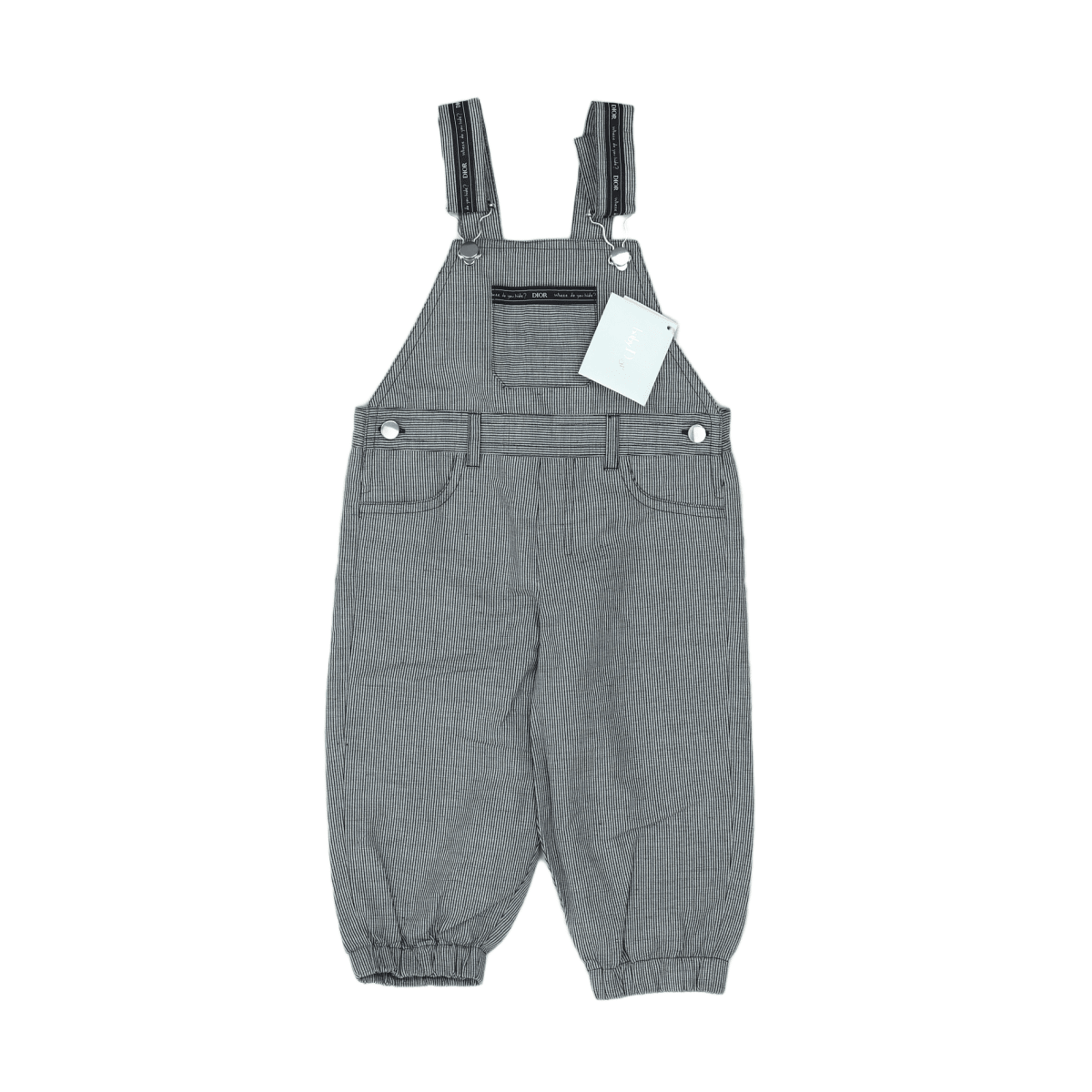 BABY DIOR - OVERALLS - GREY - 18 MONTHS