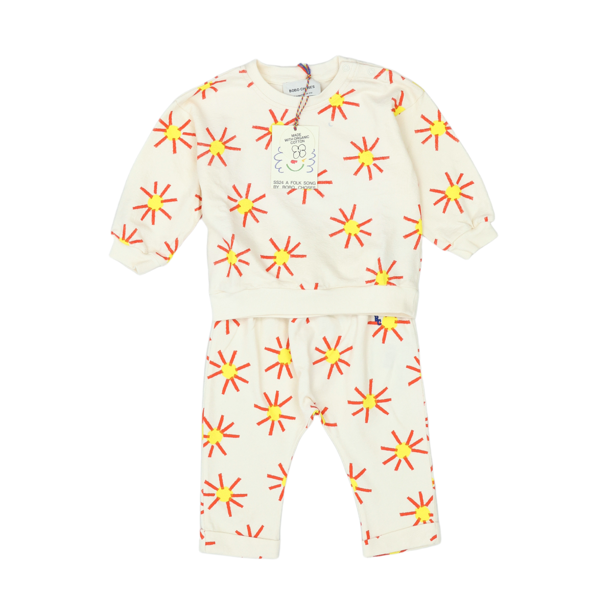 BOBO CHOSES - PYJAMA - BEIGE - 18 MOIS