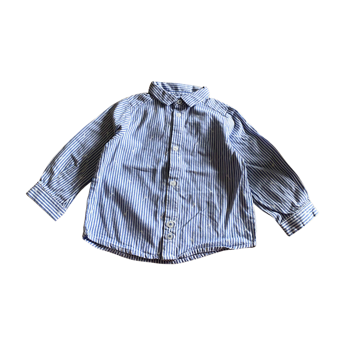 JACADI - CHEMISE - BLEU - 12 MOIS