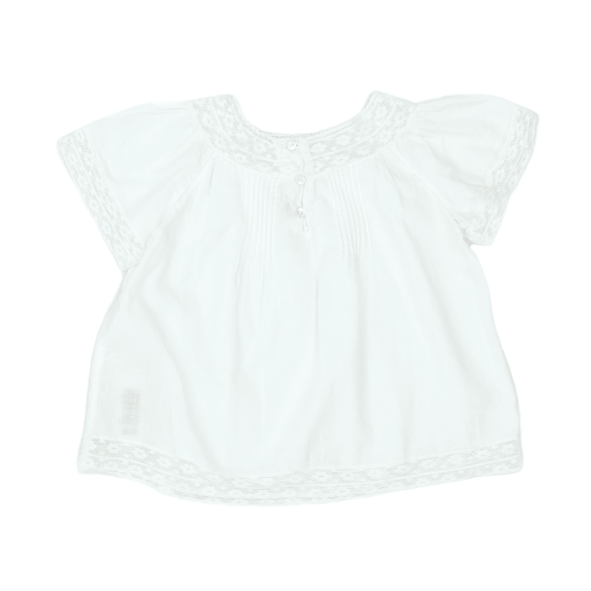 BONPOINT - BLOUSE - BLANC - 4 ANS