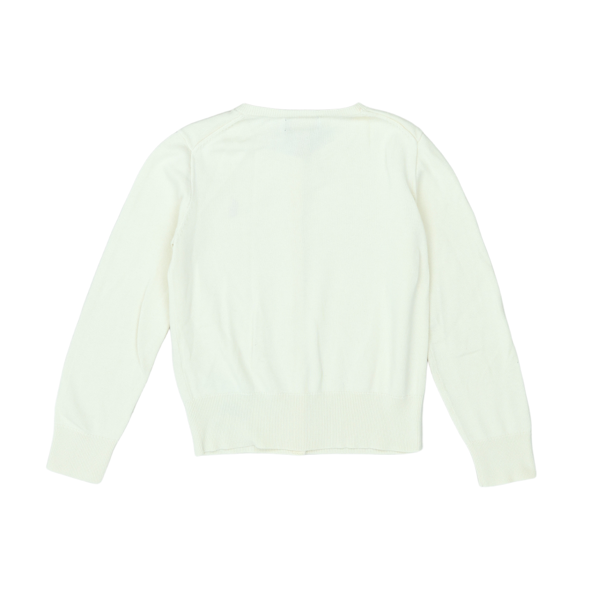 RALPH LAUREN - CARDIGAN - BEIGE, ROSE - 7 ANS