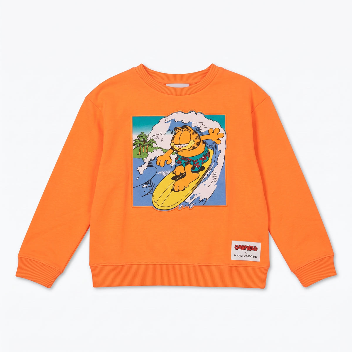 MARC JACOBS - SWEAT - ORANGE - 8 ANS
