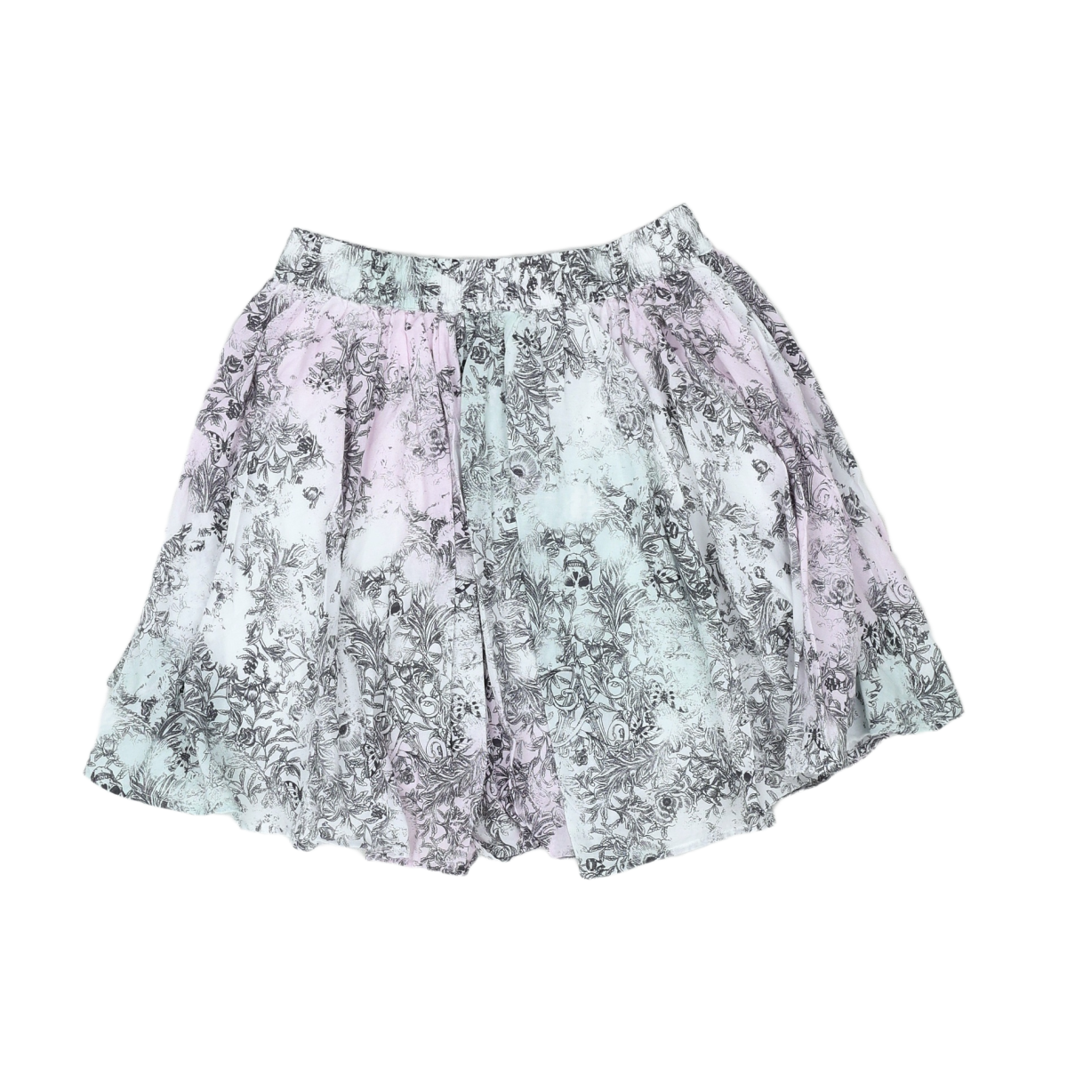 ZADIG & VOLTAIRE - JUPE - BLANC, ROSE - 8 ANS