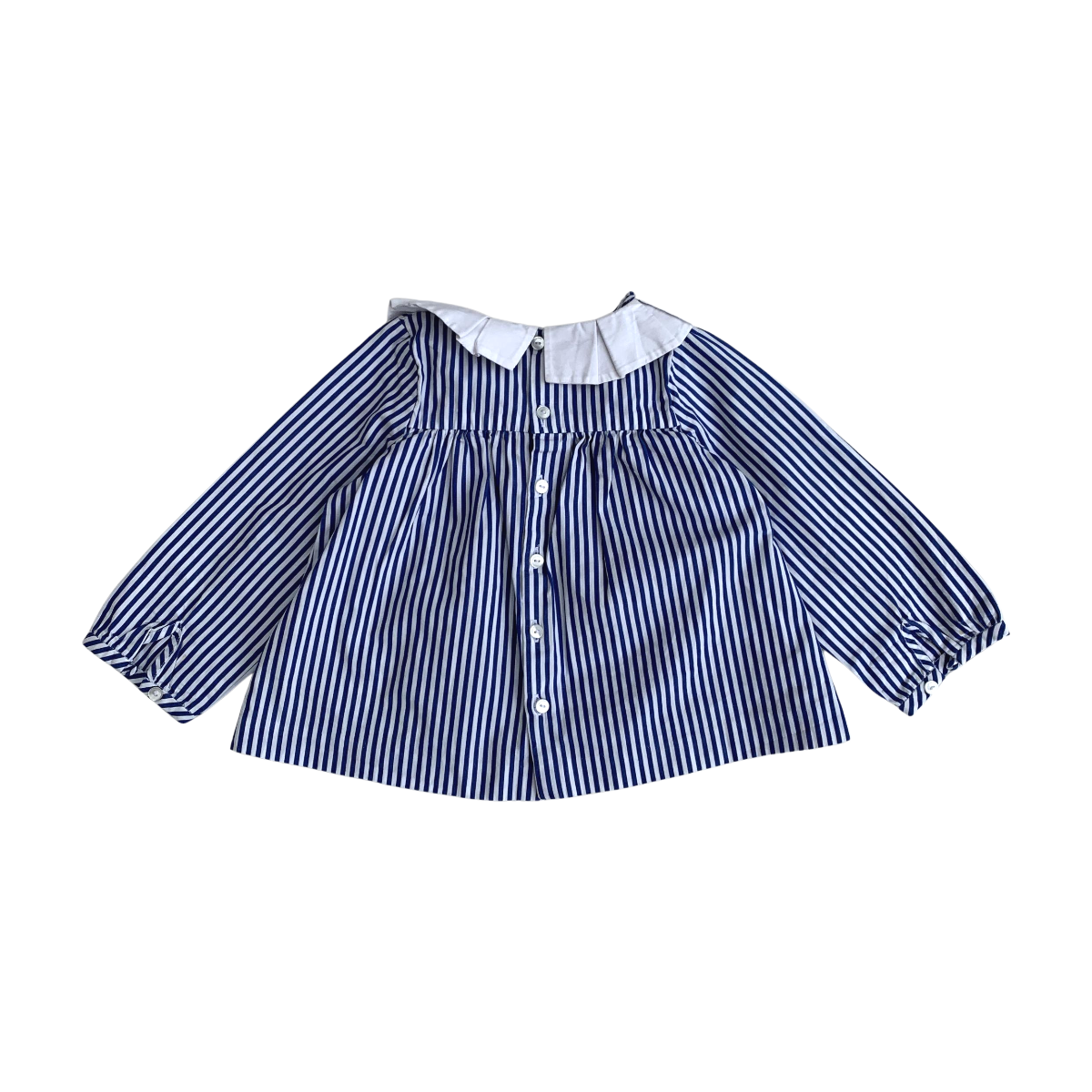 JACADI - BLOUSE - BLEU, BLANC - 24 MOIS
