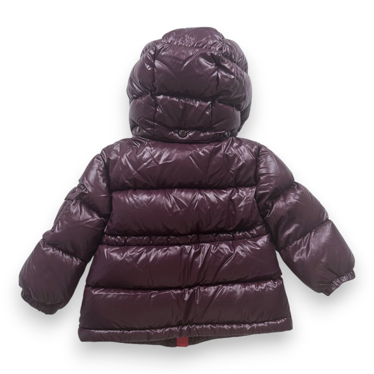 MONCLER - DOWN JACKET - PURPLE - 12 MONTHS