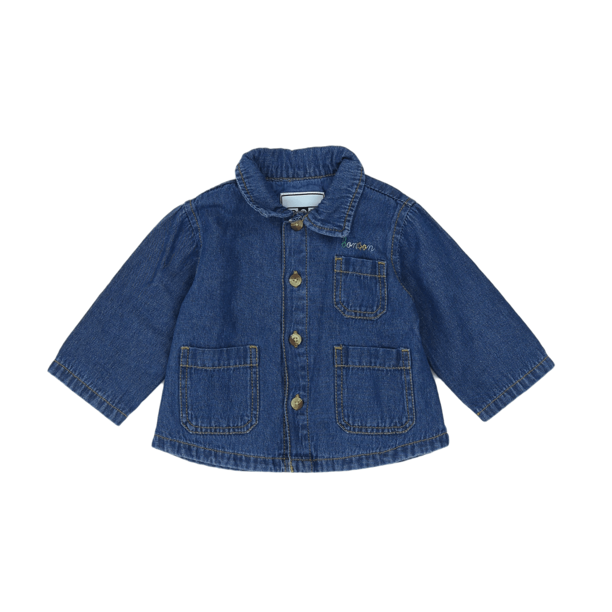 BONTON - JEANSJACKE - BLAU - 6 MONATE