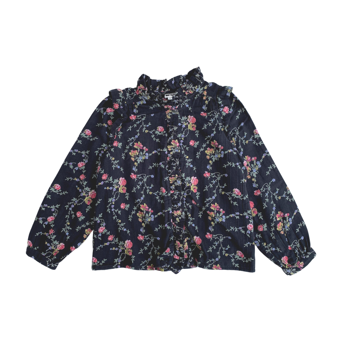 BONTON - CHEMISE - NOIR, MULTICOLORE - 8 ANS