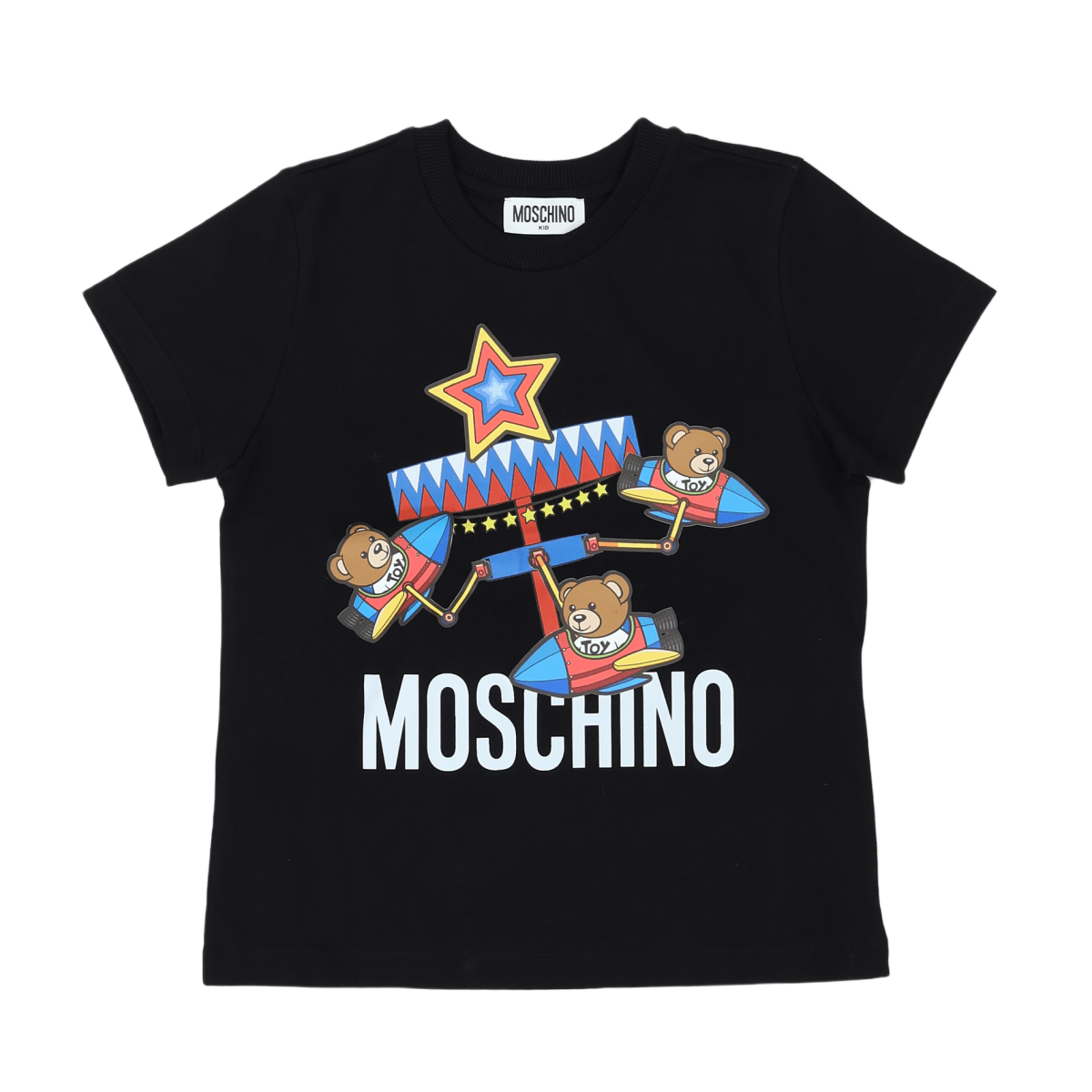 MOSCHINO - T-SHIRT - NOIR - 6 ANS