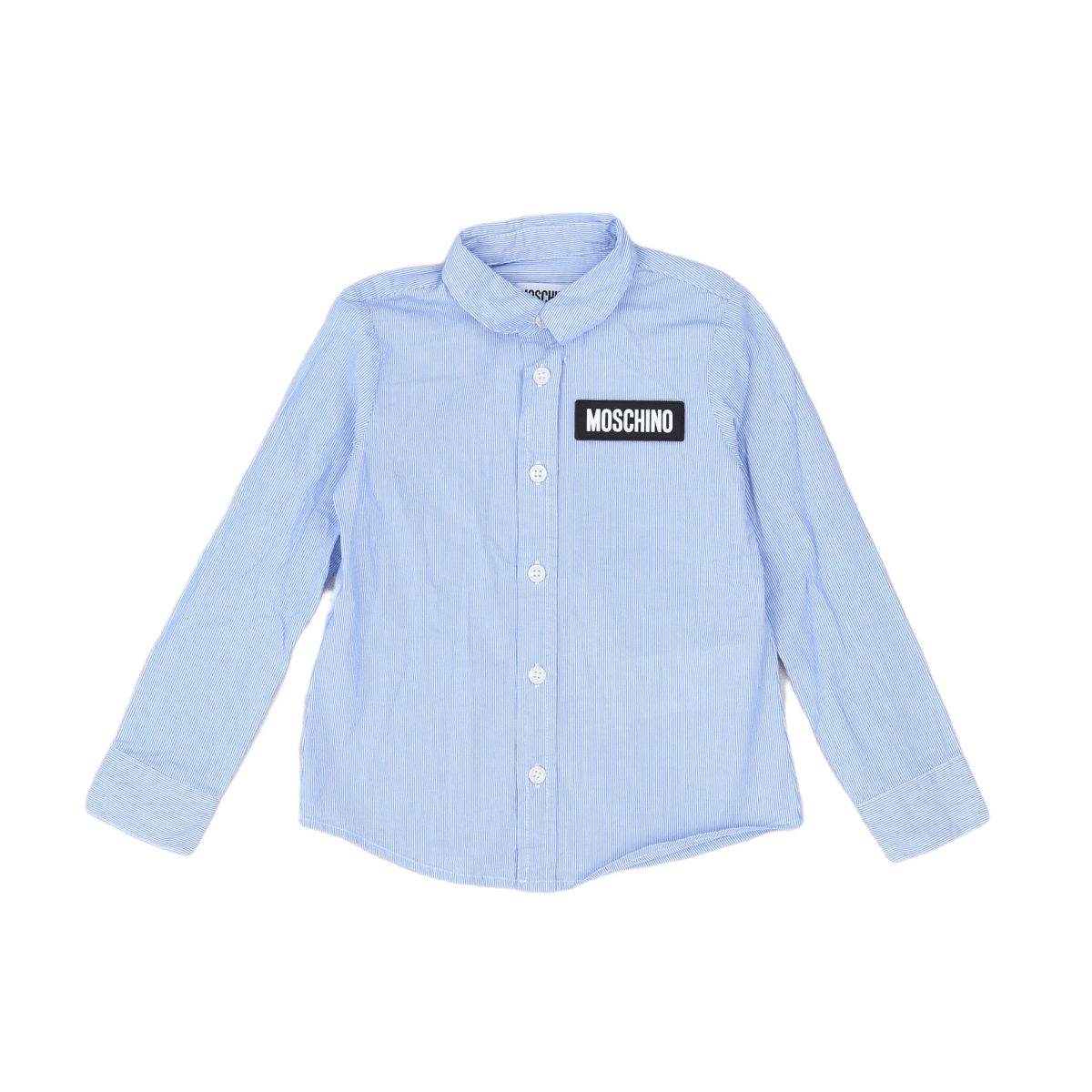 MOSCHINO - SHIRT - BLUE, WHITE - 4 YEARS