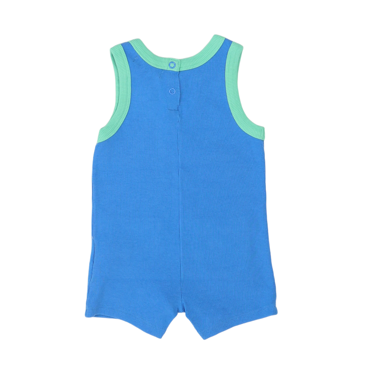 BOBO CHOSES - COMBISHORT - BLEU, VERT - 6 MOIS